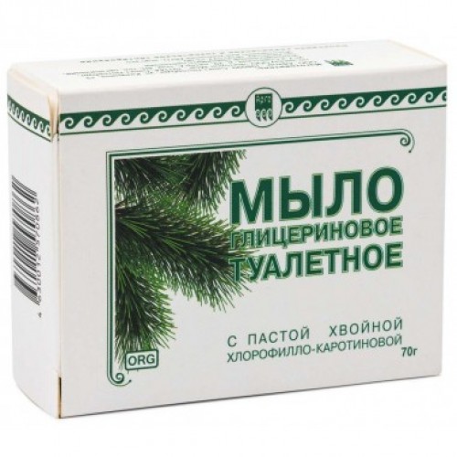 Купить Мыло туалетное глицериновое Фитолон с пастой хвойной хлорофилло-каротиновой  г. Подольск  