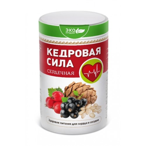 Продукт белково-витаминный Кедровая сила - Сердечная  г. Подольск  